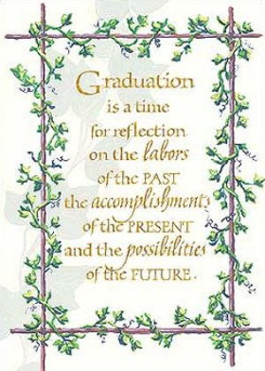 Posts related to religious graduation greeting card messages