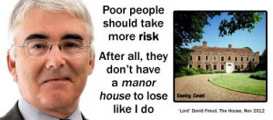 Lord Freud comments on disabled people