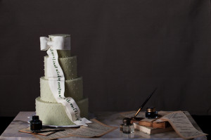 PHOTOS: Wedding Cakes Personalized With Monograms, Quotes and Poems