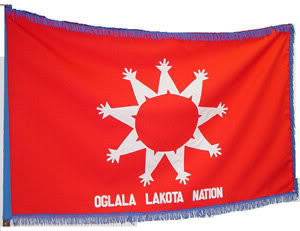 Oglala Lakota Sioux Flag Picture