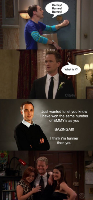 Barney Stinson vs Sheldon Cooper