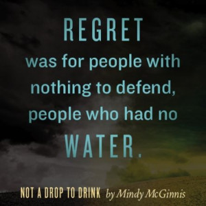 Not A Drop to Drink Quote #1