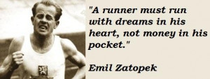 Emil zatopek famous quotes 1