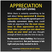 ... appreciated showing appreciation on mutually agreed upon and