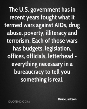 The U.S. government has in recent years fought what it termed wars ...