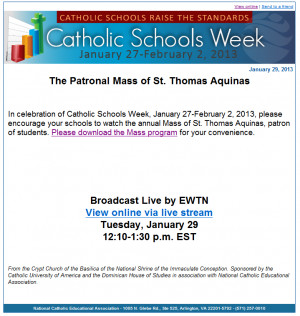 Catholic Schools Week Quotes