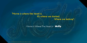 Quote #11 - Home is where the heart is by InvisibleJune