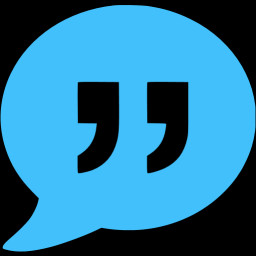 Caribbean blue quote icon - Free caribbean blue forum icons