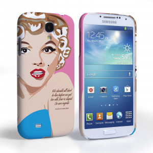 ... Samsung Galaxy S4 Marilyn Monroe ‘Fear is Stupid’ Quote Case