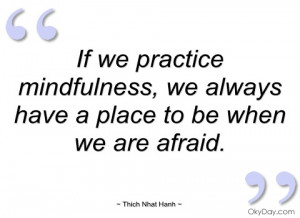 Thich Nhat Hanh Quotes Mindfulness