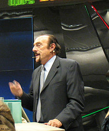 Zimbardo speaking in Poland, 2009