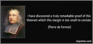 More Pierre de Fermat Quotes