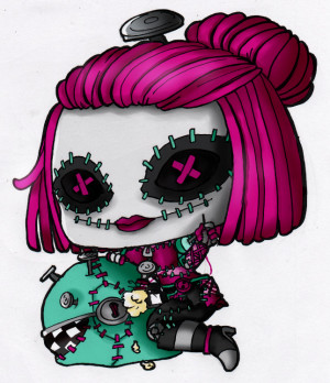 Sewn Chaos Orianna by Vanilla-Brownie