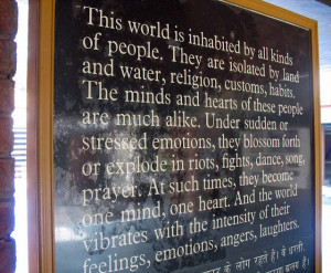 This World Is Inhabited by all kinds of People ~ Democracy Quote