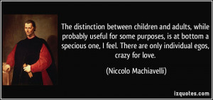 The distinction between children and adults, while probably useful for ...
