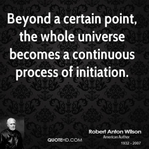 Beyond a certain point, the whole universe becomes a continuous ...