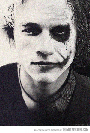 Heath Ledger Joker art