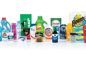 Selected items from the Procter & Gamble product lineup.