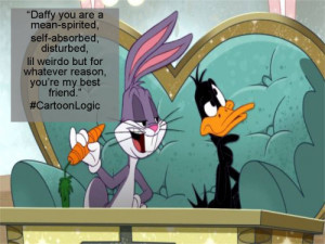 Bugs Bunny Confesses, “Daffy you are a mean-spirited, self-absorbed ...