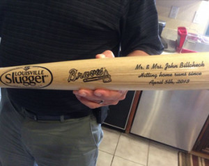 Personalized Louisville Slugger bats can be a limited edition giveaway ...