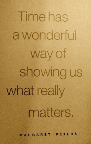 way of showing us what really matters by jennine jacob