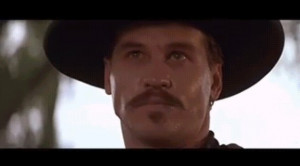 Why, Johnny Ringo, you look like someone walked over your grave...