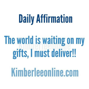 Daily positive affirmation quotes