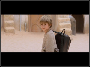 Anakin Skywalker Anakin leaving home.