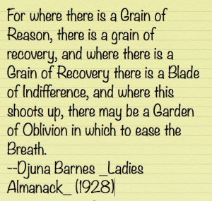 Djuna Barnes _Ladies Almanack_ (1928)