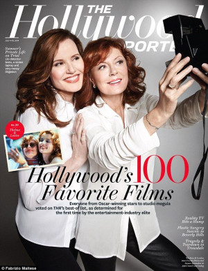 -three years on and still going strong: Geena Davis (left) and Susan ...