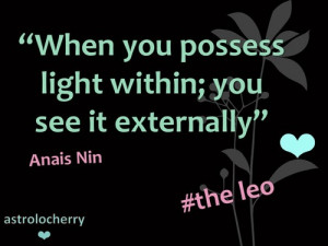 star sign quotes leo