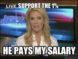 Megyn Kelly Support The Pays Salary