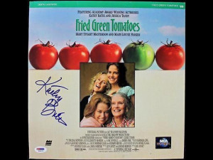 Kathy Bates Fried Green Tomatoes Signed Laserdisc Cover Psa #j00672