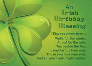 51877 Irish Birthday Blessings