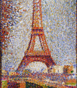 Georges Seurat 1859 bis 1891 Eiffelturm um 1889 Quelle
