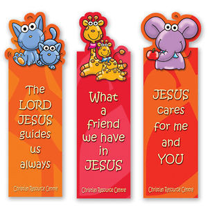 ... -Assorted-Bookmarks-With-Christian-Sayings-3-Different-Animal-Designs