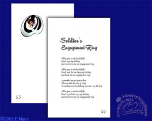 Soldier’s Engagement Ring, poem from the book ‘Love’s Footsteps ...