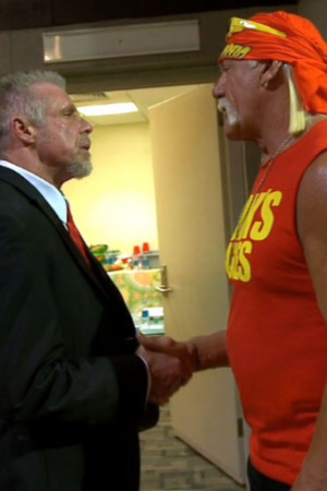 Ultimate Warrior and Hulk Hogan (2014)Hogan 2014, Gladiator Simulatus ...