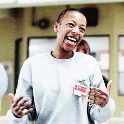 ... is the new black oitnb netflix samira wiley poussey animated GIF