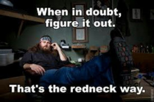 Thats the redneck way