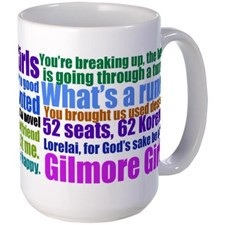Gilmore Girls Quotes Large Mug for