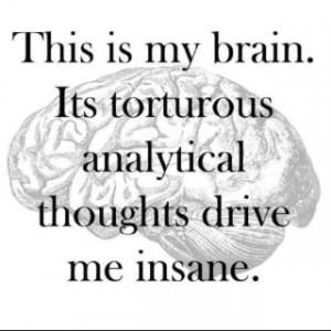 This is definitely my brain.