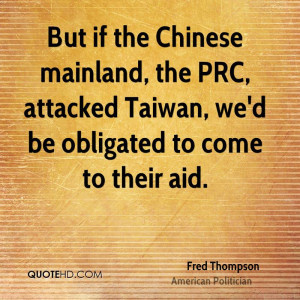 Fred Thompson Quotes