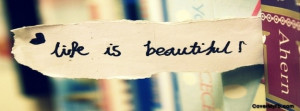 Life is Beautiful Facebook Cover