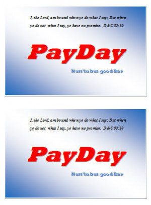 Payday Candy Sayings