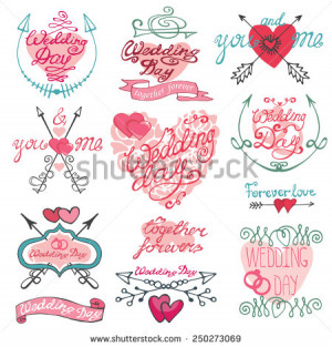 Wedding quotes Stock Photos, Illustrations, and Vector Art