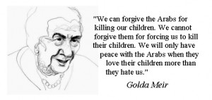 Golda Meir on Children and War