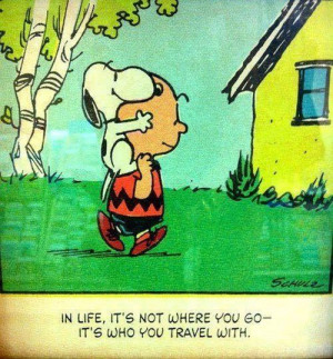 Peanuts wisdom.