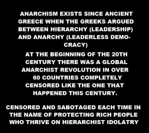 DURING WW1 AND WW2 OVER 40 MILLION ANARCHISTS WERE MURDERED SECRETLY