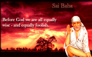 Download Shirdi Sai Baba Desktop Wallpaper, Photograph and